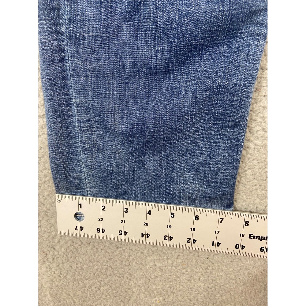 BKE Jake Straight Leg Jeans Mens 34x34 Medium Wash Whiskered Denim - Picture 6 of 12